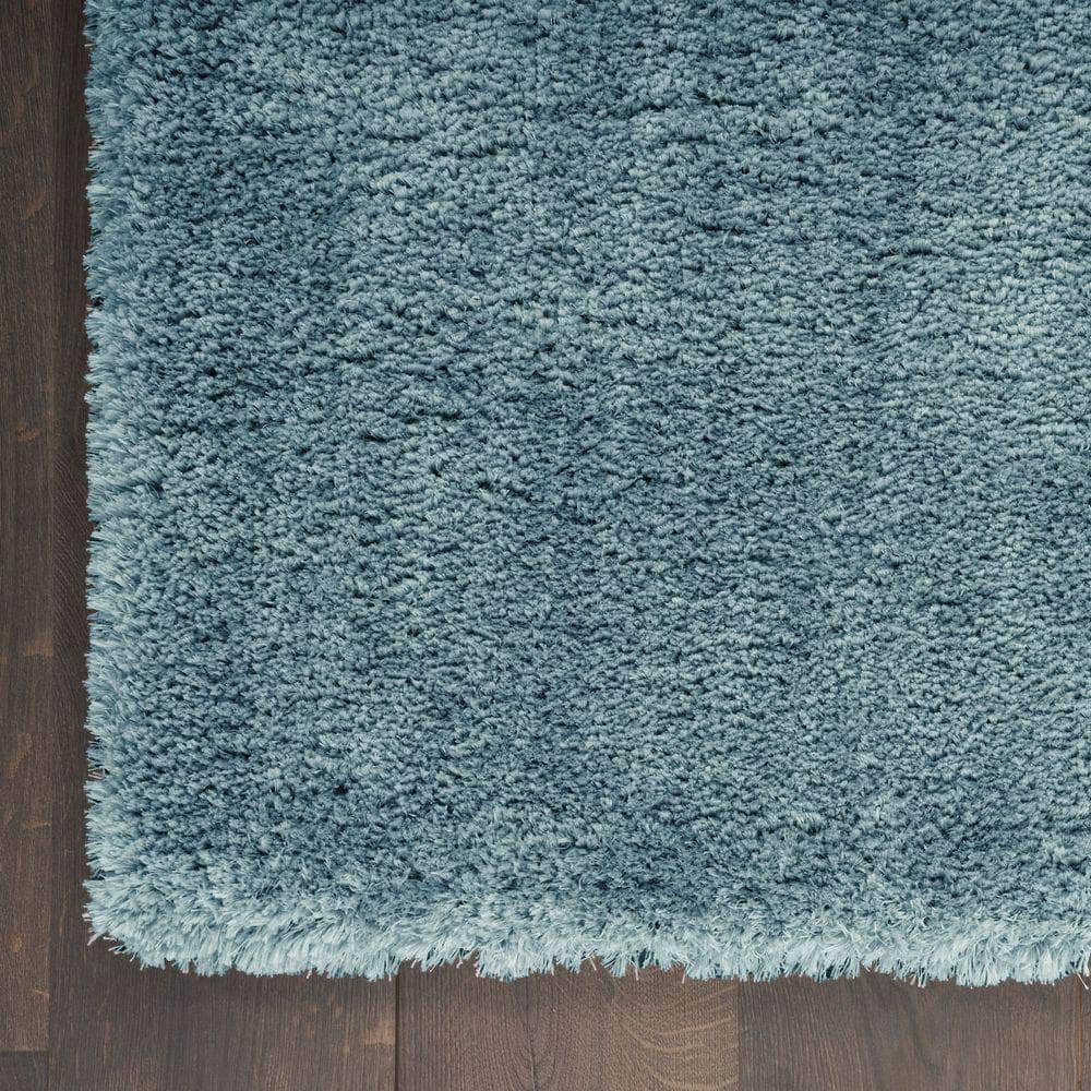 Luxurious Shag LXR05 Aqua Rug #color_aqua