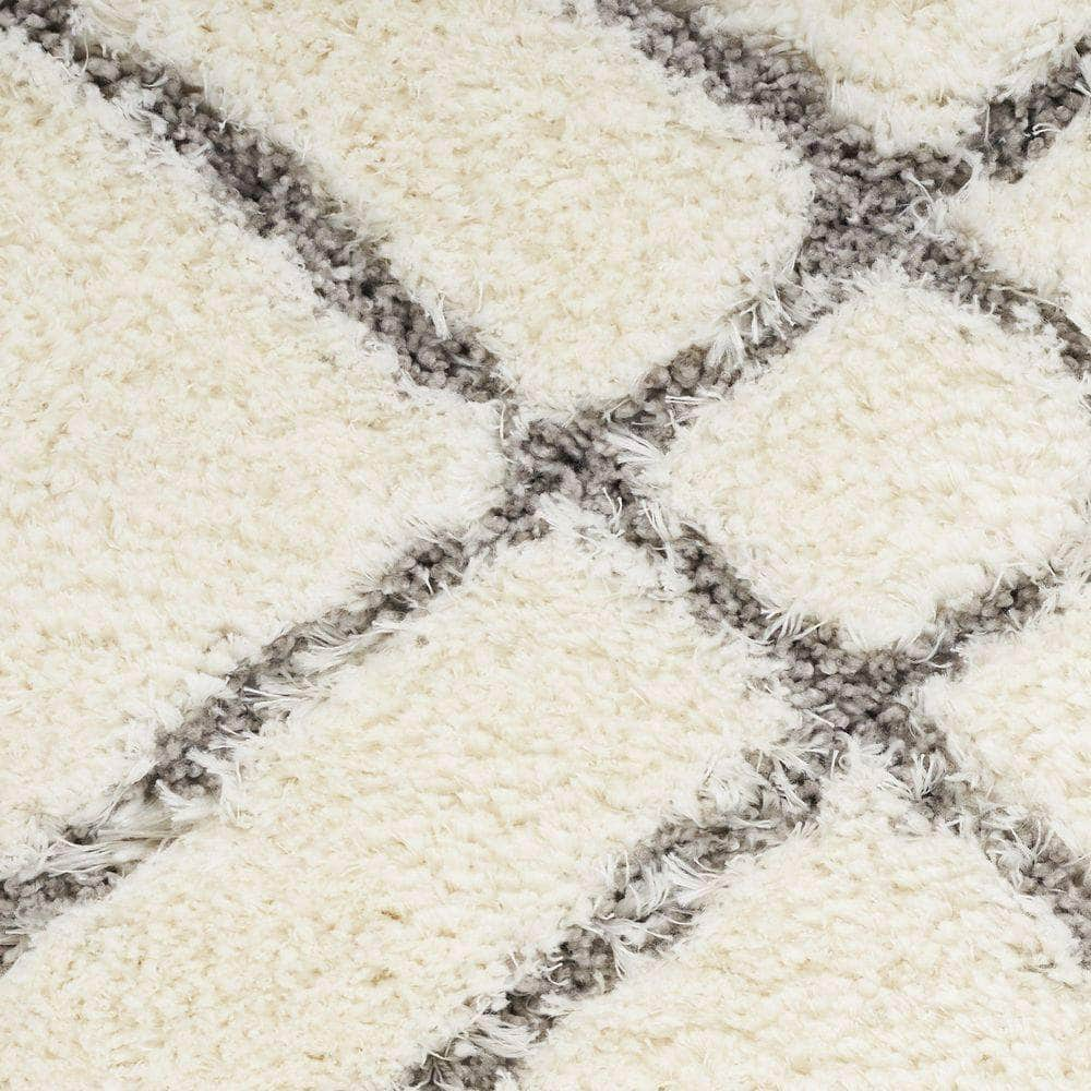 Luxurious Shag LXR07 Ivory Rugs #color_ivory