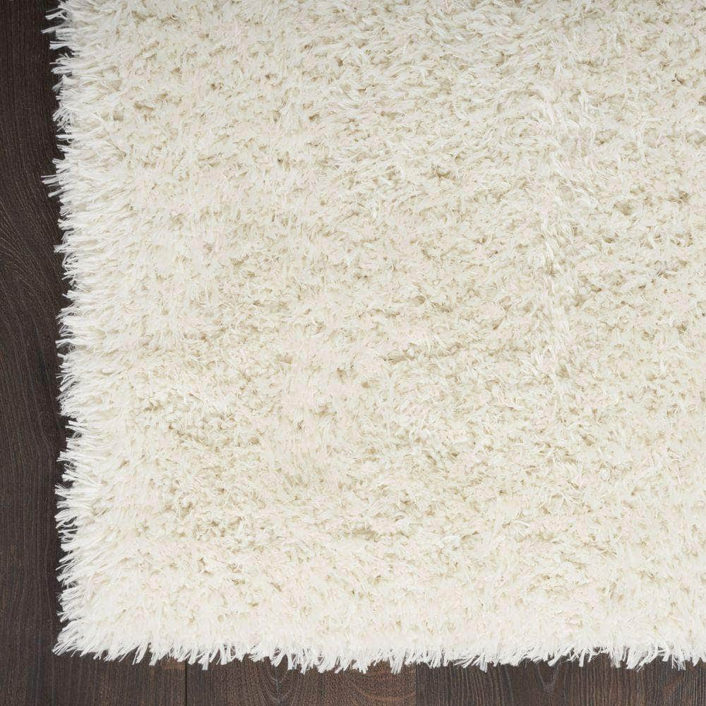 Lush Shag LSS01 Ivory Rugs #color_ivory