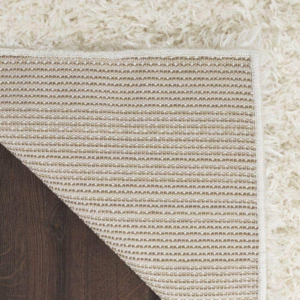 Lush Shag LSS01 Ivory Rugs #color_ivory