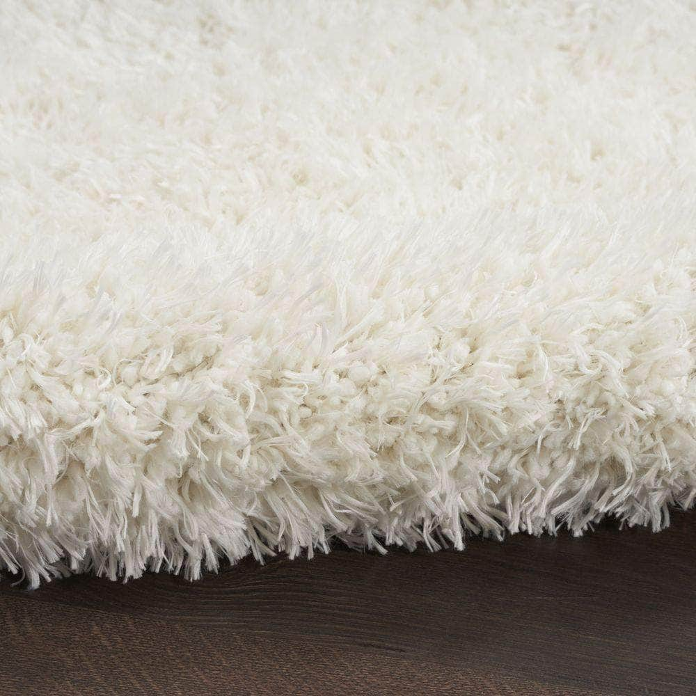 Lush Shag LSS01 Ivory Rugs #color_ivory