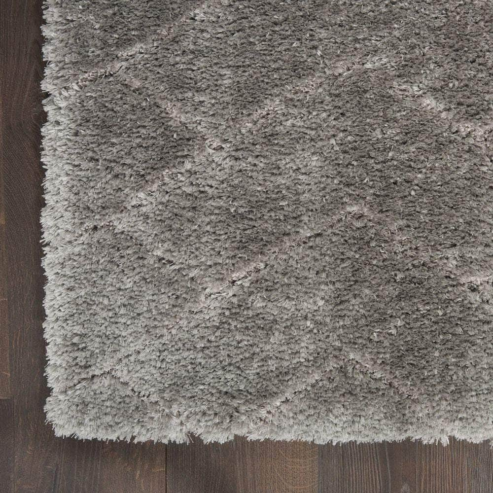 Luxurious Shag LXR03 Grey Rugs #color_grey