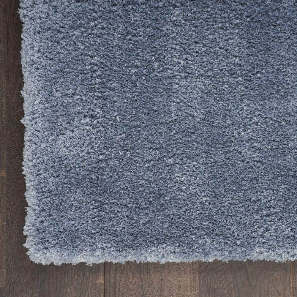 Luxurious Shag LXR05 Light Blue Rugs #color_light blue