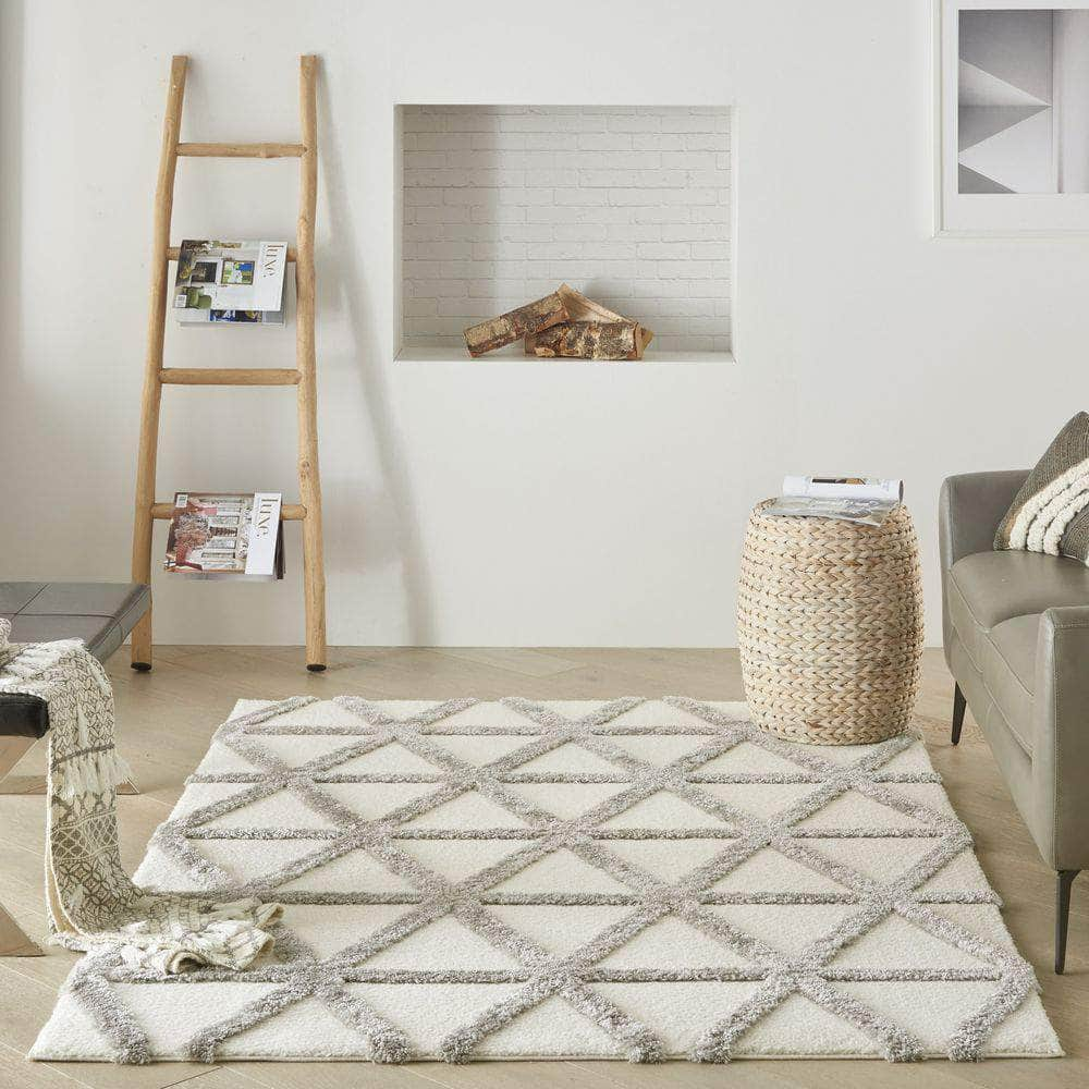 Melfi MLF01 Ivory/Grey Rugs #color_ivory/grey