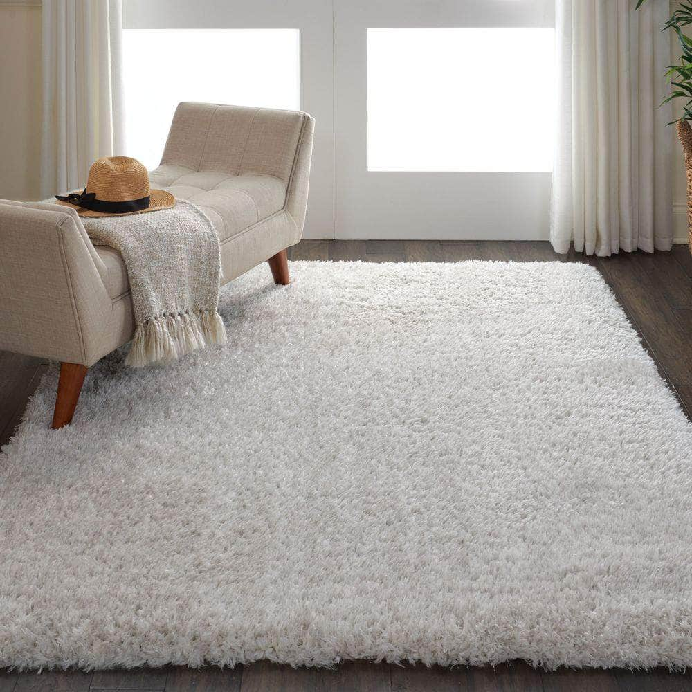 Ultra Plush Shag ULP01 Light Grey Rugs #color_light grey