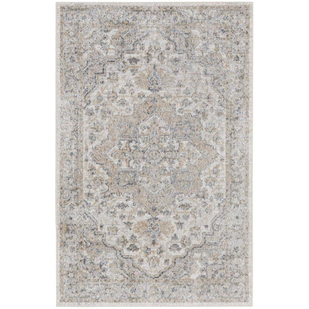 Astra Machine Washable ASW12 Silver Grey Rugs #color_silver grey