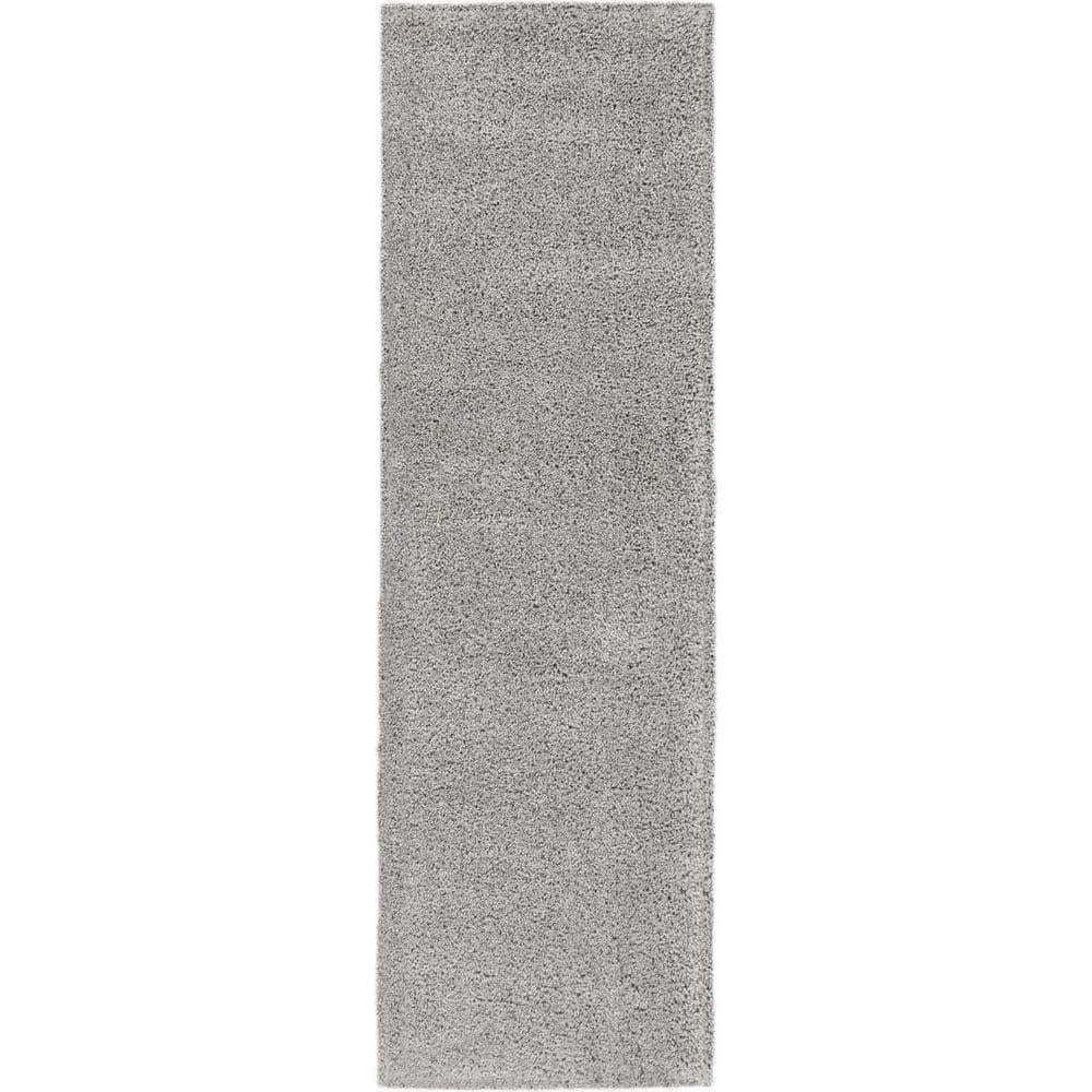 Malibu Shag MSG01 Silver Grey Rugs #color_silver grey