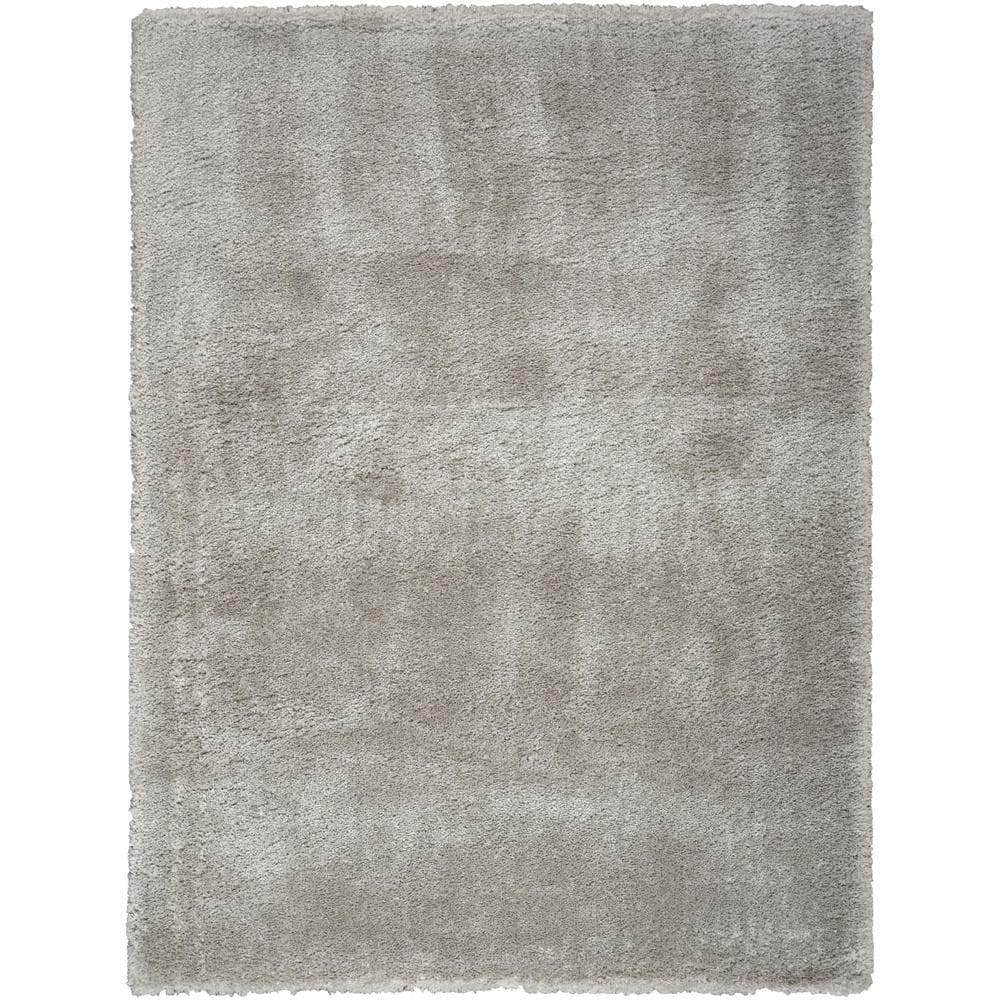 Luxurious Shag LXR05 Silver Rugs #color_silver