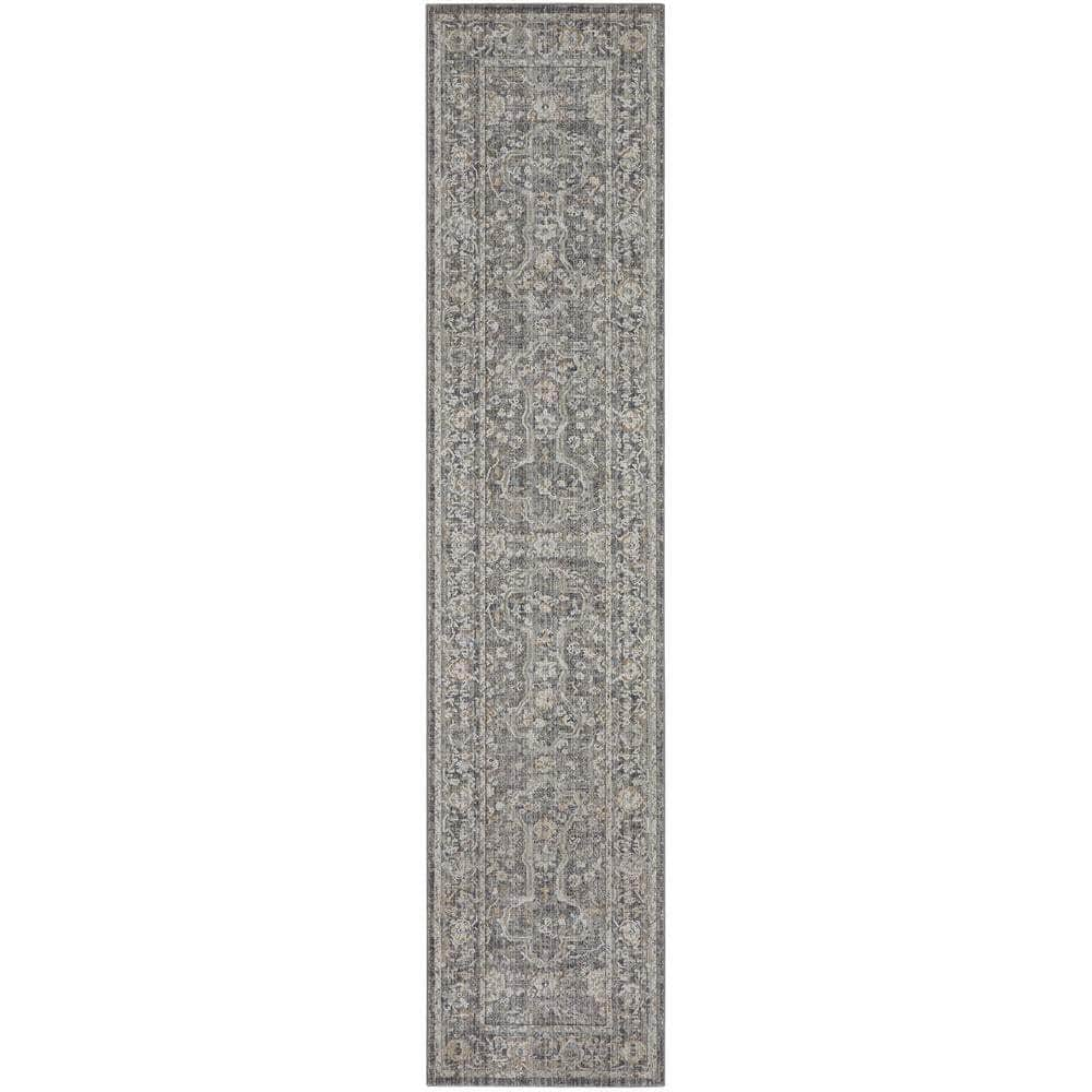 Nyle NYE03 Slate Multicolor Rugs #color_slate multicolor