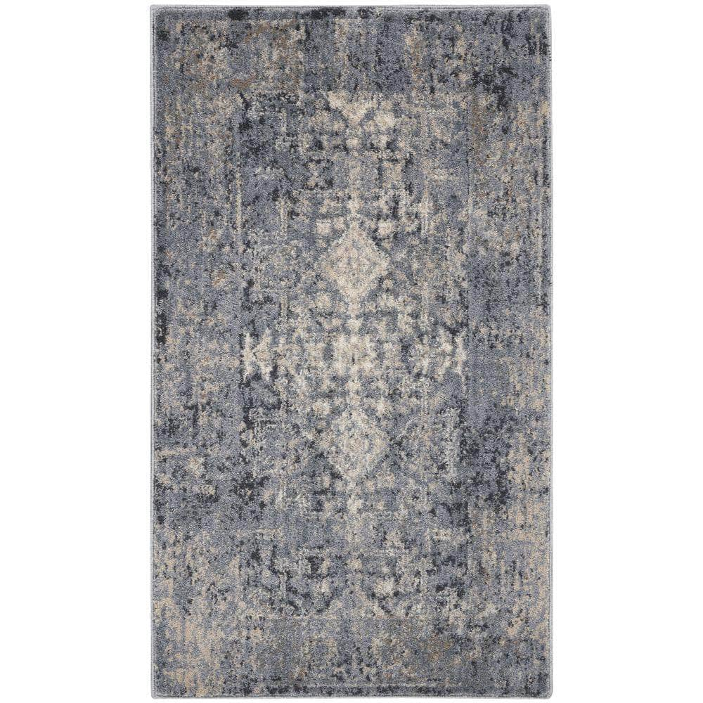 Moroccan Celebration KI3M1 Slate Rugs #color_slate