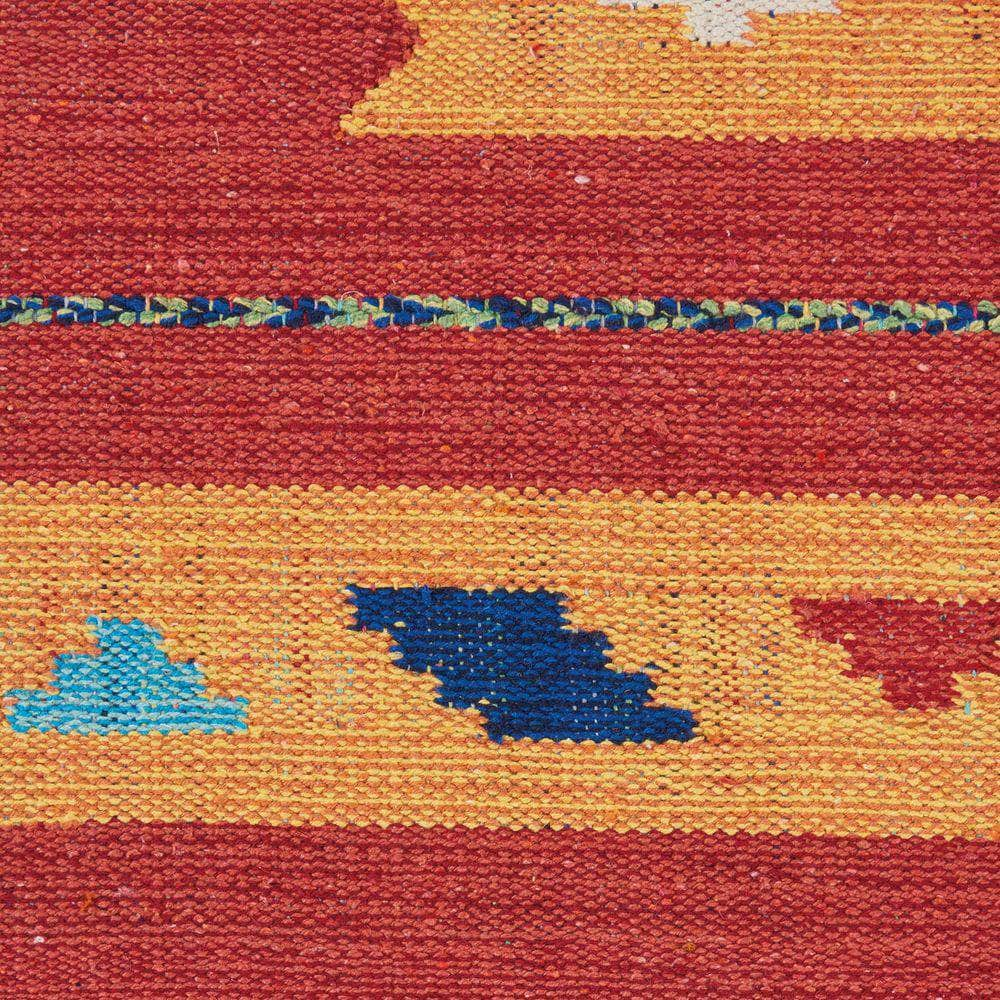 Baja BAJ02 Yellow/Red Rugs #color_yellow/red