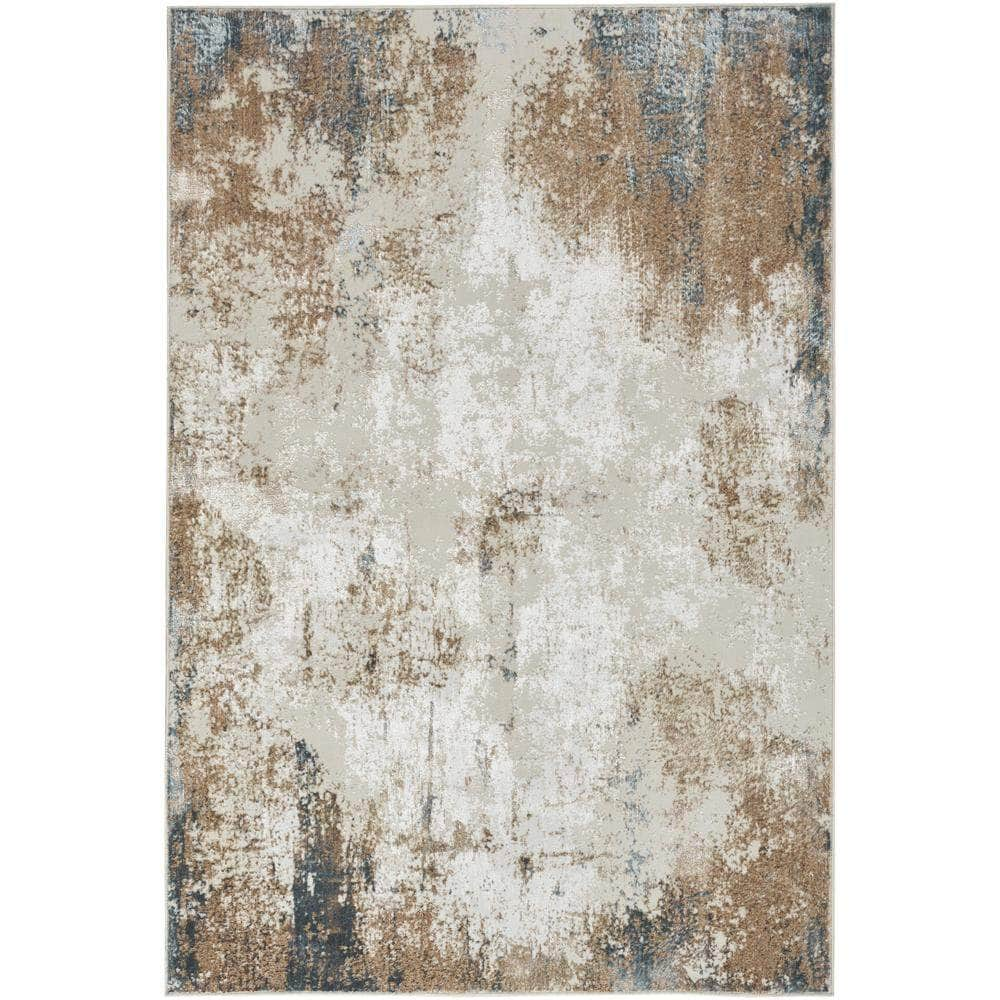 Glam GLM06 Taupe Multicolor Rugs #color_taupe multicolor