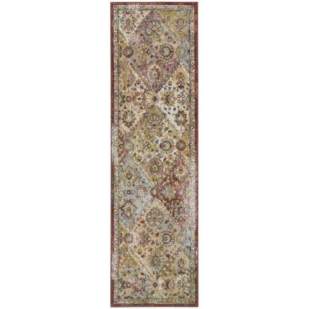 Juniper JPR01 Terracotta Multicolor Rugs #color_terracotta multicolor