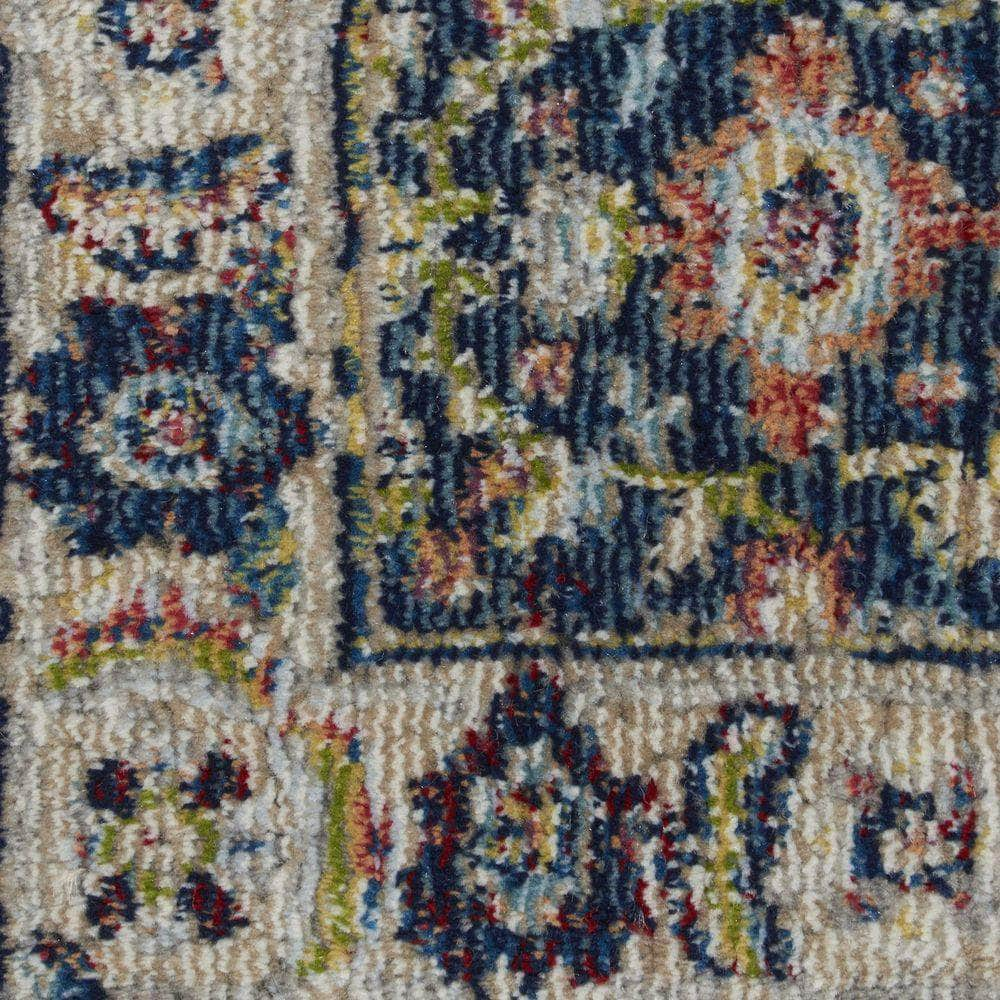 Global Vintage GLB13 Nav/Multicolor Rugs #color_nav/multicolor