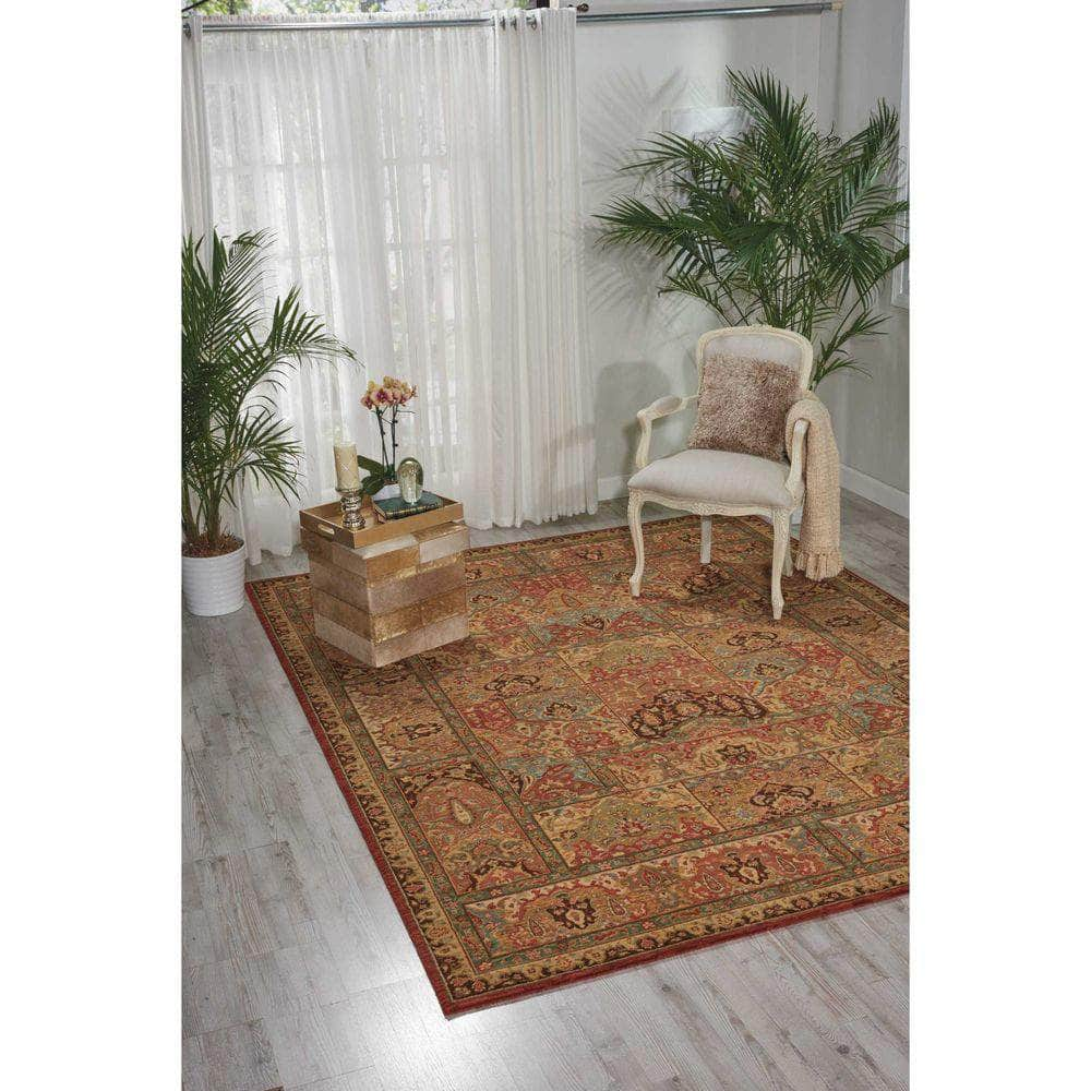 Living Treasures LI02 Multicolor Rugs #color_multicolor