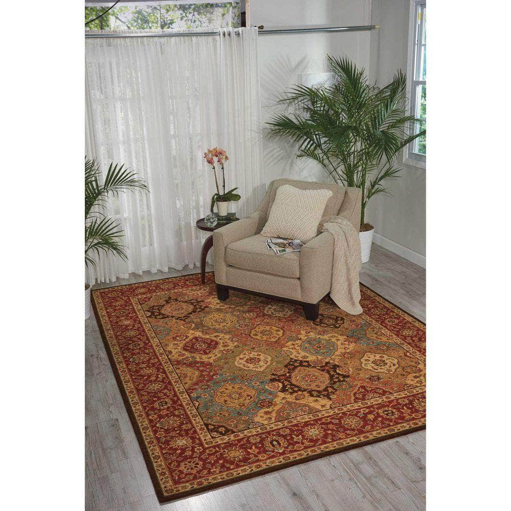 Living Treasures LI03 Multicolor Rugs #color_multicolor