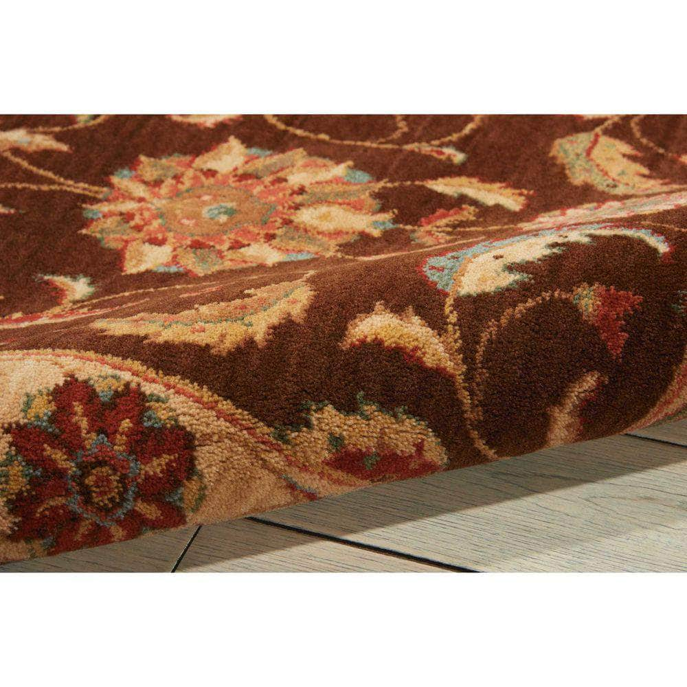 Living Treasures LI04 Brown Rugs #color_brown