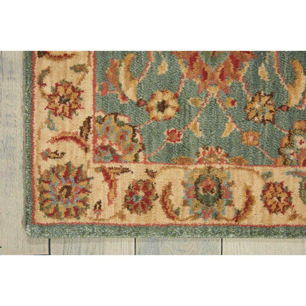 Living Treasures LI05 Aqua Rugs #color_aqua