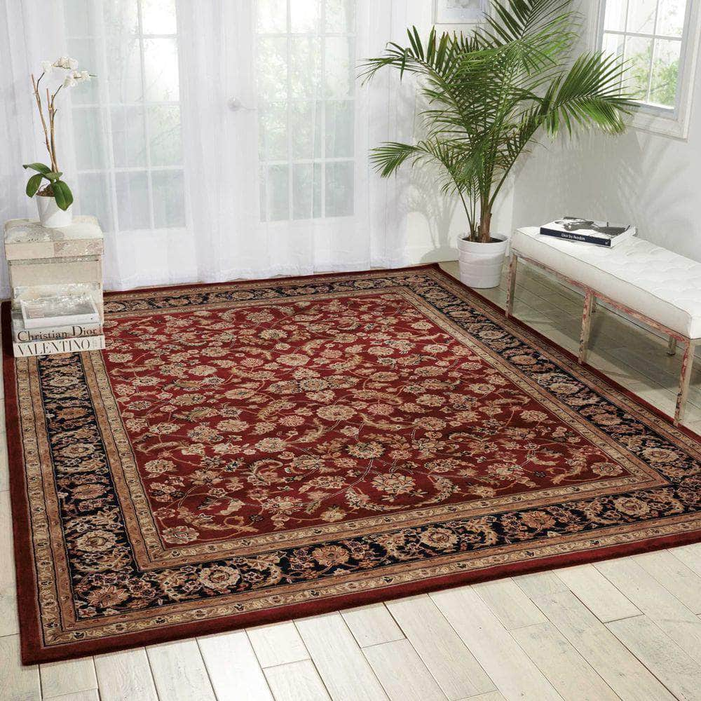 Nourison 2000 2002 Burgundy Rugs #color_burgundy