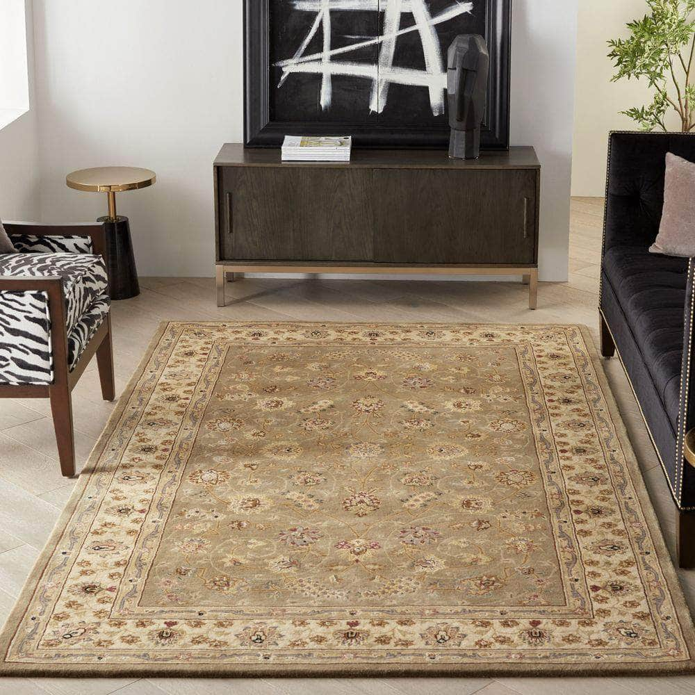 Nourison 2000 2003 Olive Rugs #color_olive