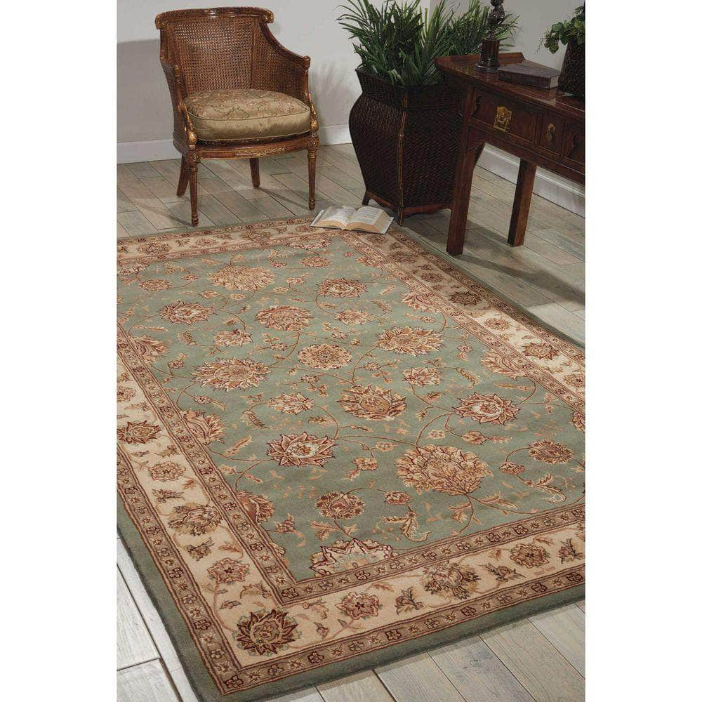 Nourison 2000 2210 Blue Rugs #color_blue