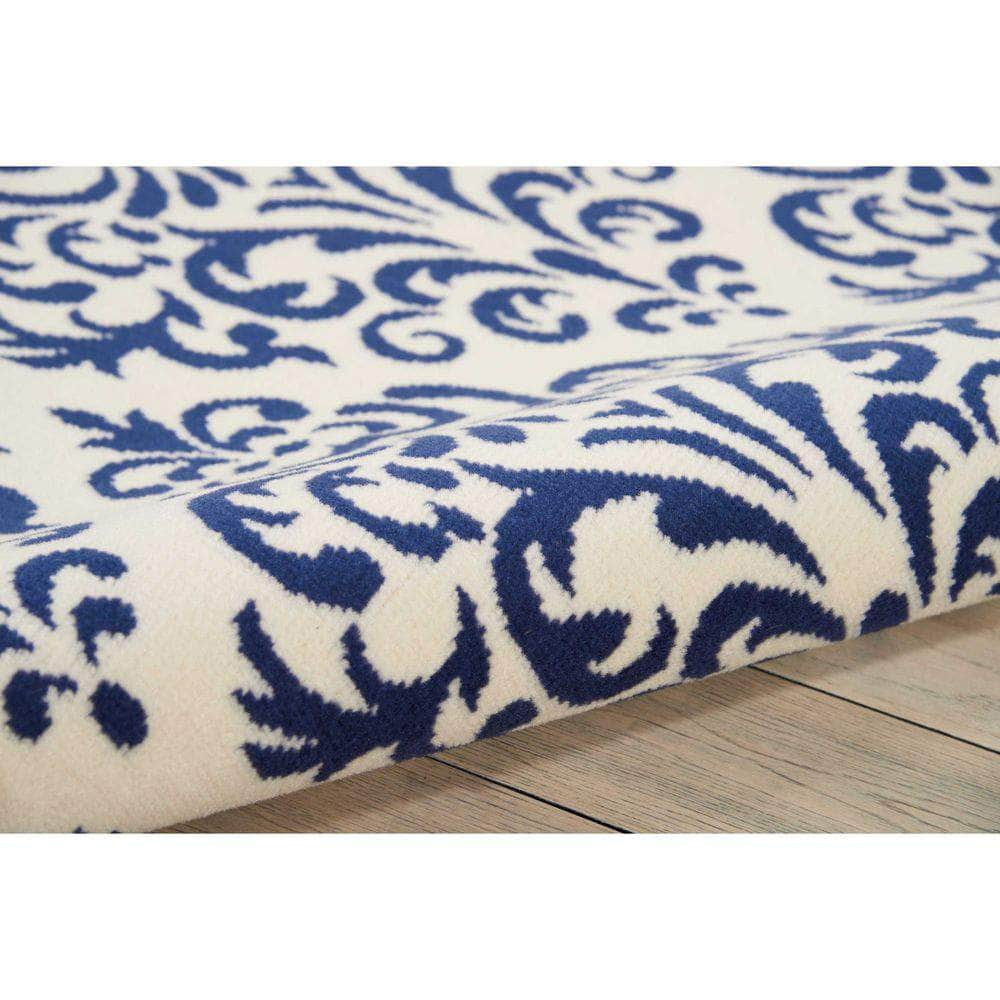 Grafix GRF06 White Blue Rugs #color_white blue