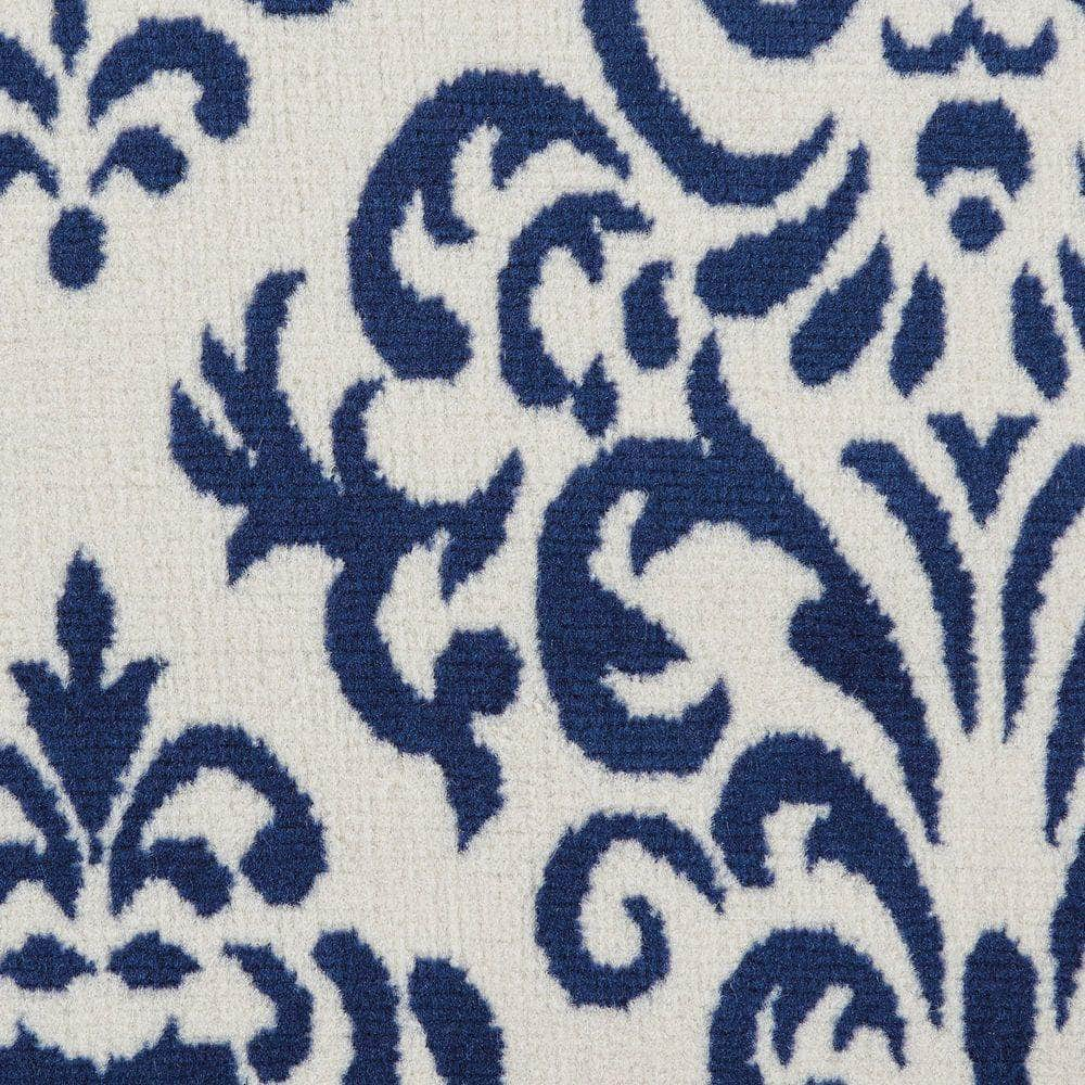 Grafix GRF06 White/Blue Rugs #color_white/blue