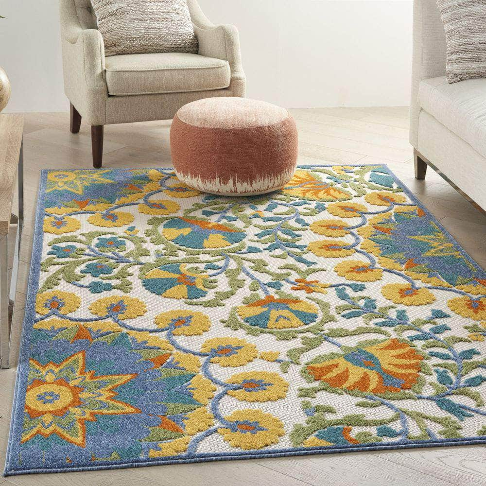 Aloha ALH22 Multicolor Rugs #color_multicolor