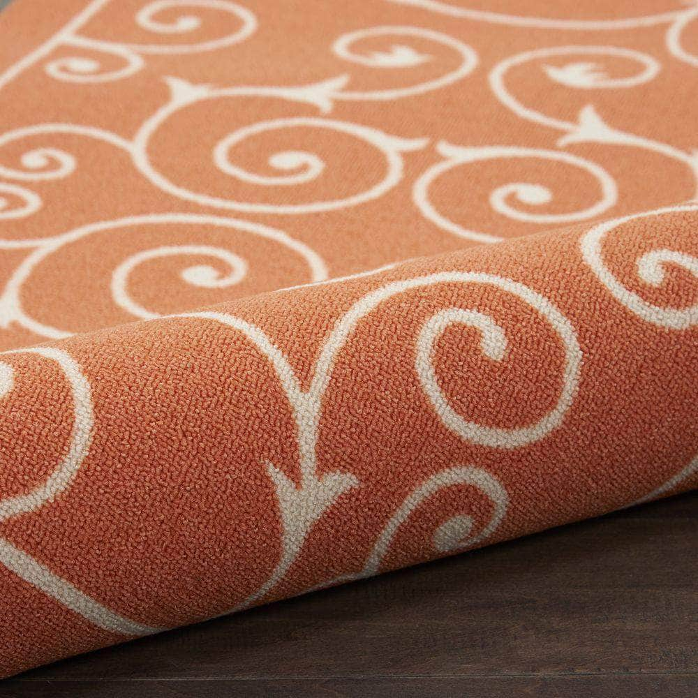 Home & Garden RS019 Orange Rugs #color_orange