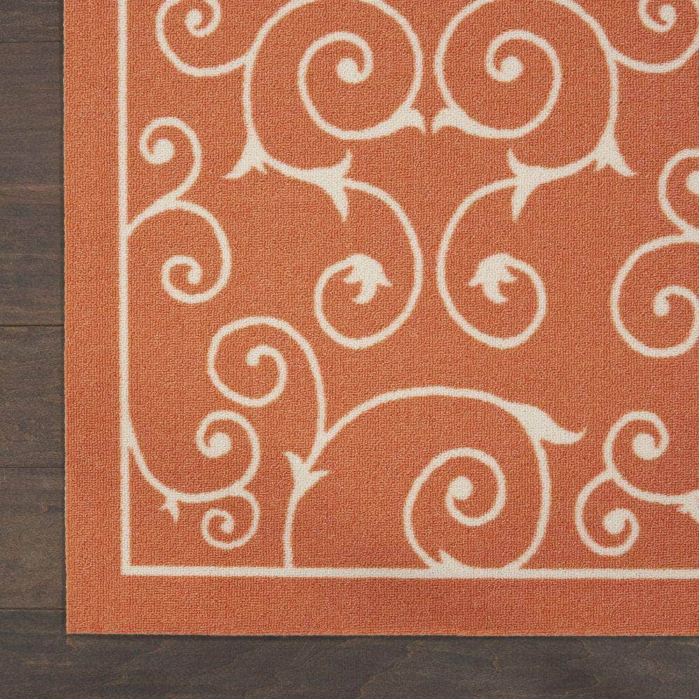 Home & Garden RS019 Orange Rugs #color_orange