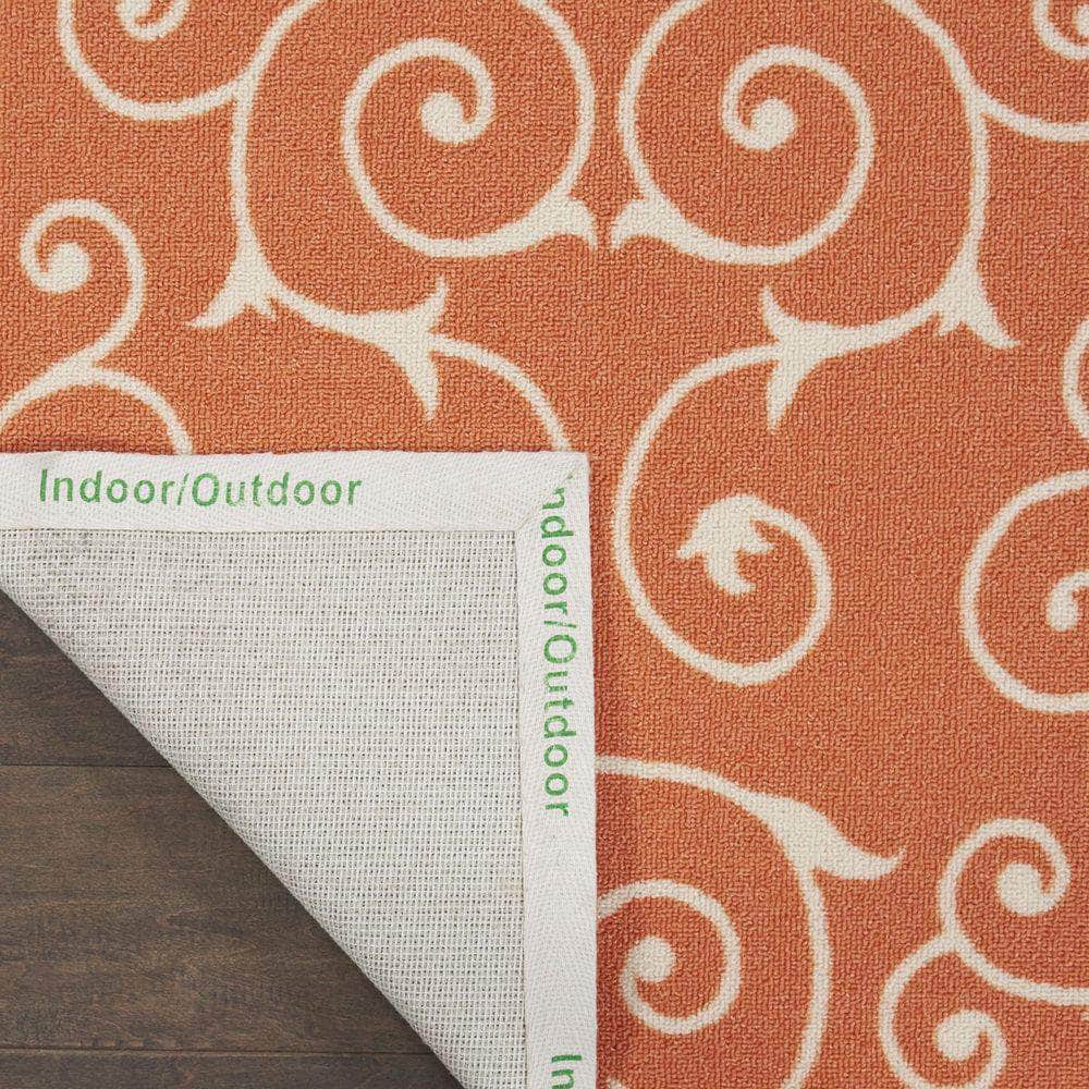 Home & Garden RS019 Orange Rugs #color_orange