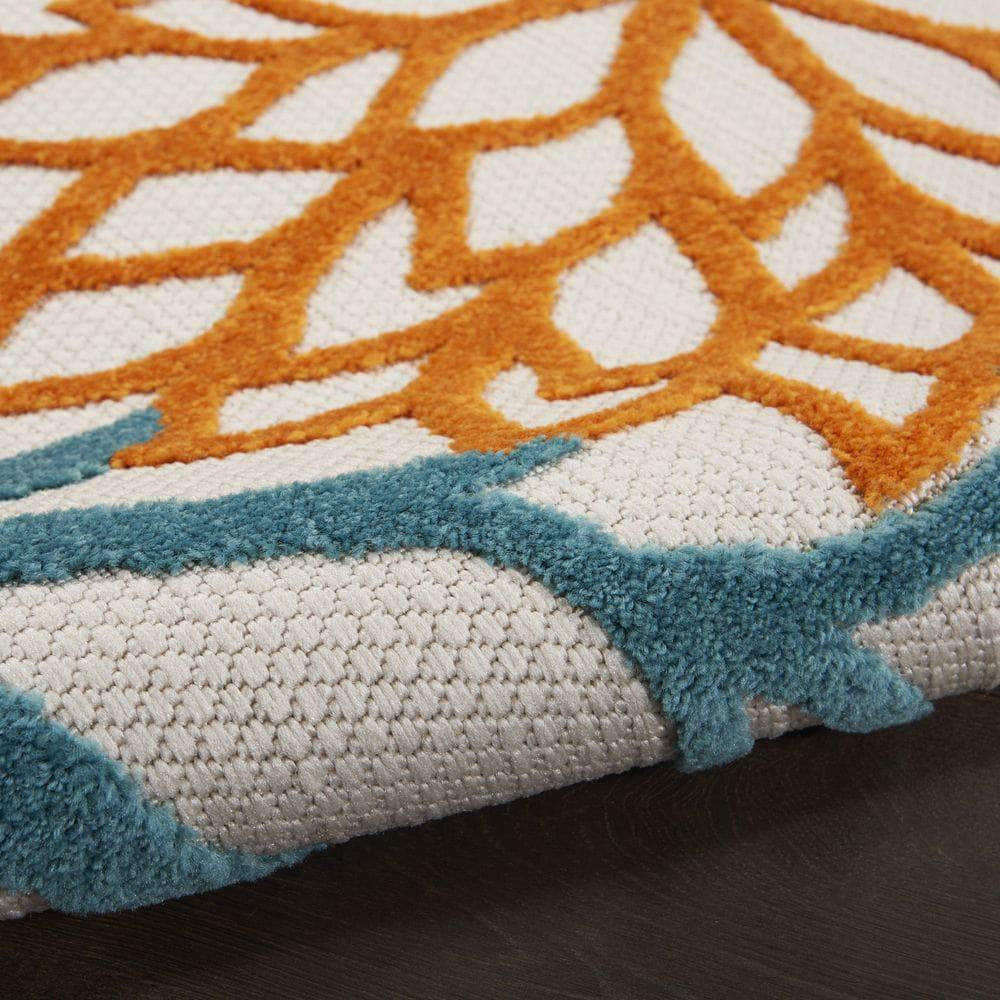 Aloha ALH05 Turquoise Multicolor Rugs #color_turquoise multicolor