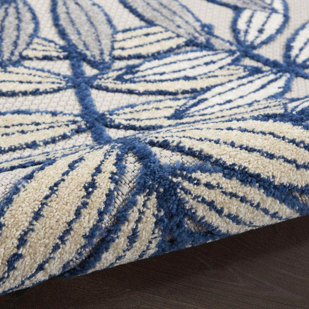 Aloha ALH18 Ivory/Navy Rugs #color_ivory/navy