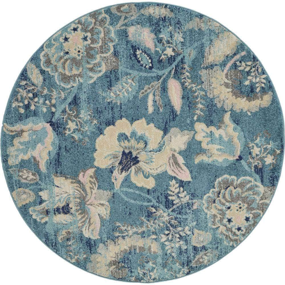 Tranquil TRA02 Turquoise Rugs #color_turquoise