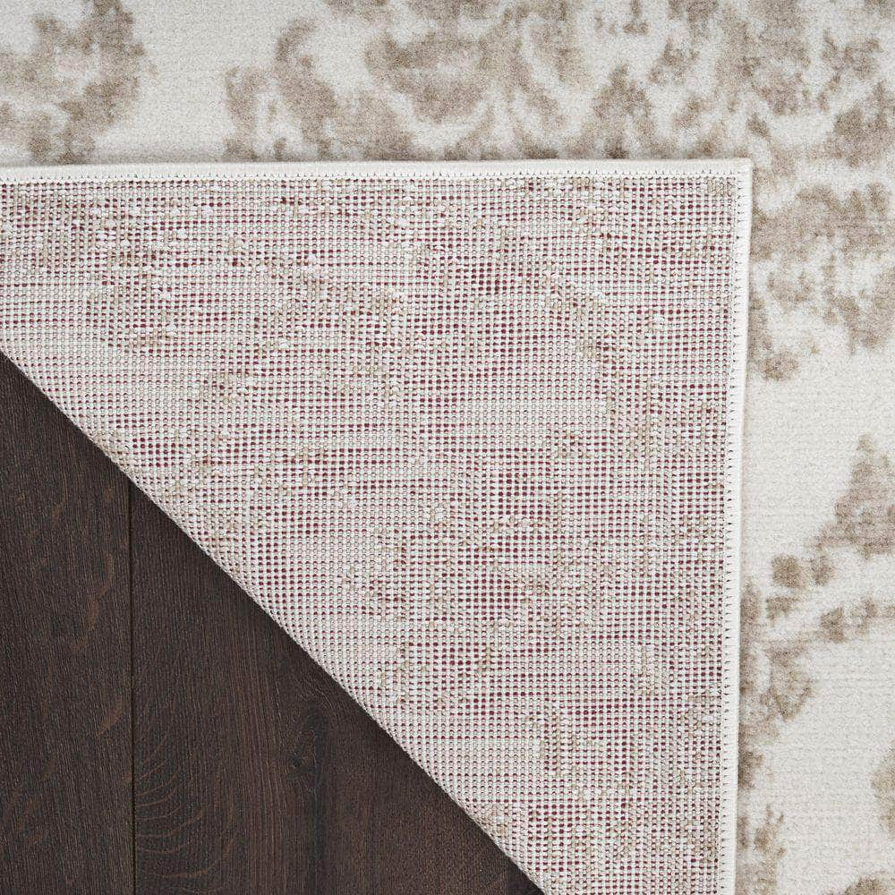 Jubilant JUB09 Ivory Beige Rug #color_ivory beige