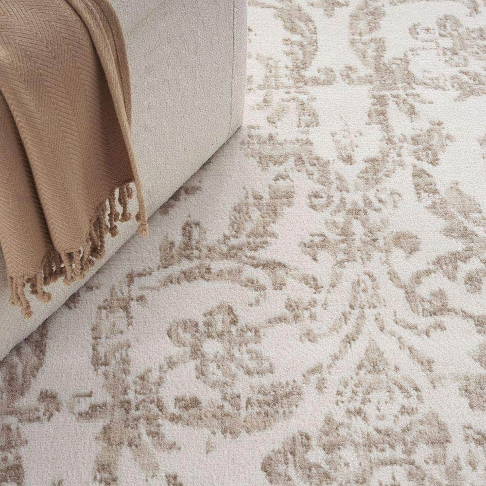 Jubilant JUB09 Ivory Beige Rug #color_ivory beige