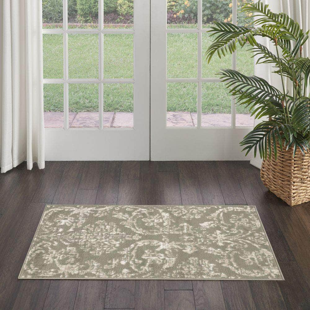 Jubilant JUB09 Olive Rug #color_olive