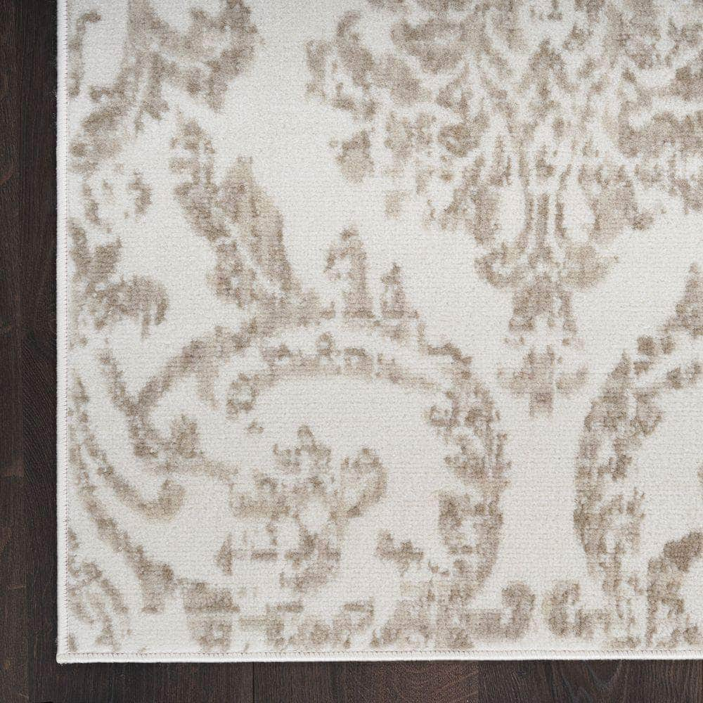 Jubilant JUB09 Ivory Beige Rug #color_ivory beige