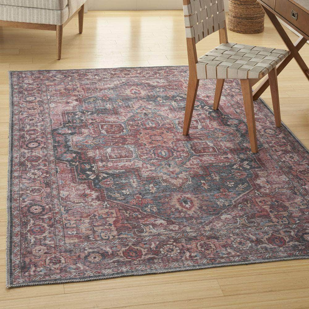 Machine Washable Series 1 SR101 Multicolor Rug #color_multicolor