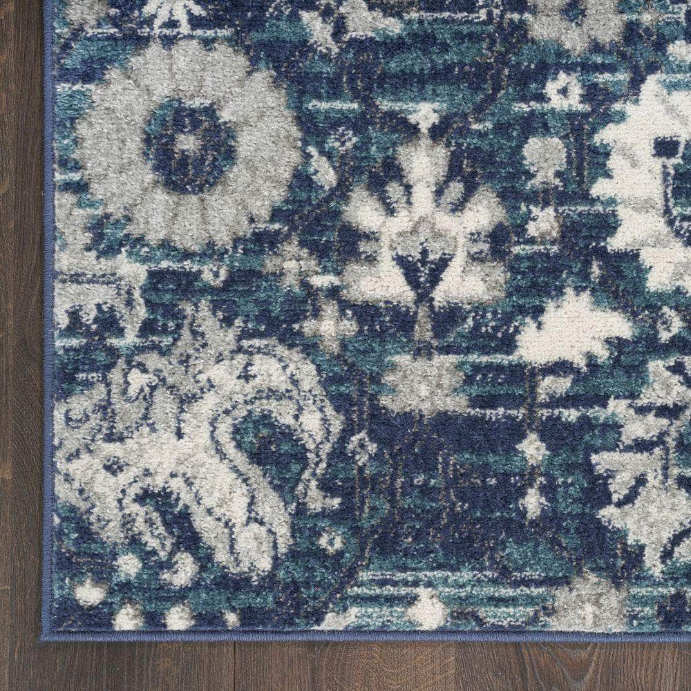 Passion PSN03 Ivory Blue Rug #color_ivory blue