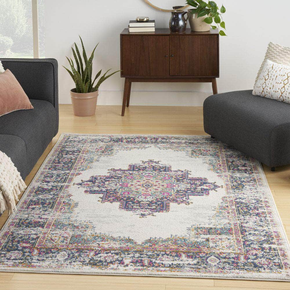 Passion PSN03 Ivory/Grey/Blue Rug #color_ivory/grey/blue