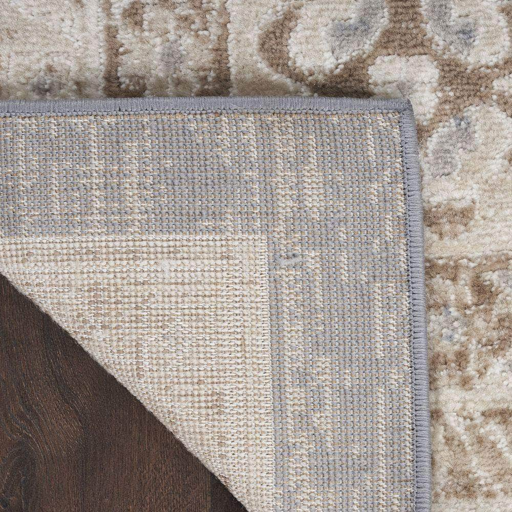 Serenity Home SRH01 Ivory Blue Rug #color_ivory blue