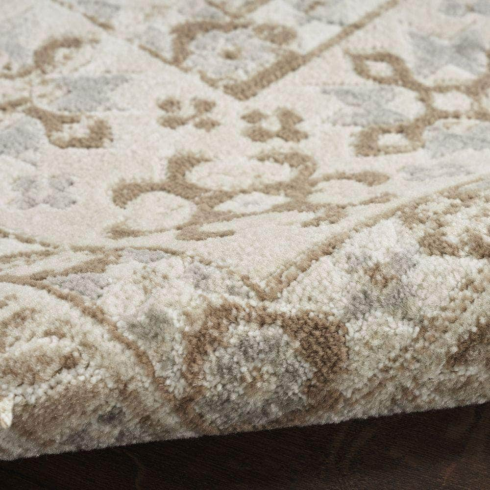 Serenity Home SRH01 Ivory Mocha Rug #color_ivory mocha