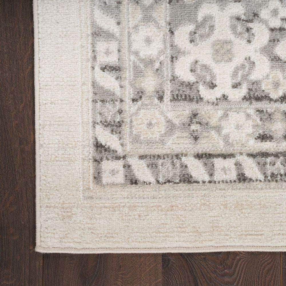 Serenity Home SRH01 Ivory Grey Rug #color_ivory grey