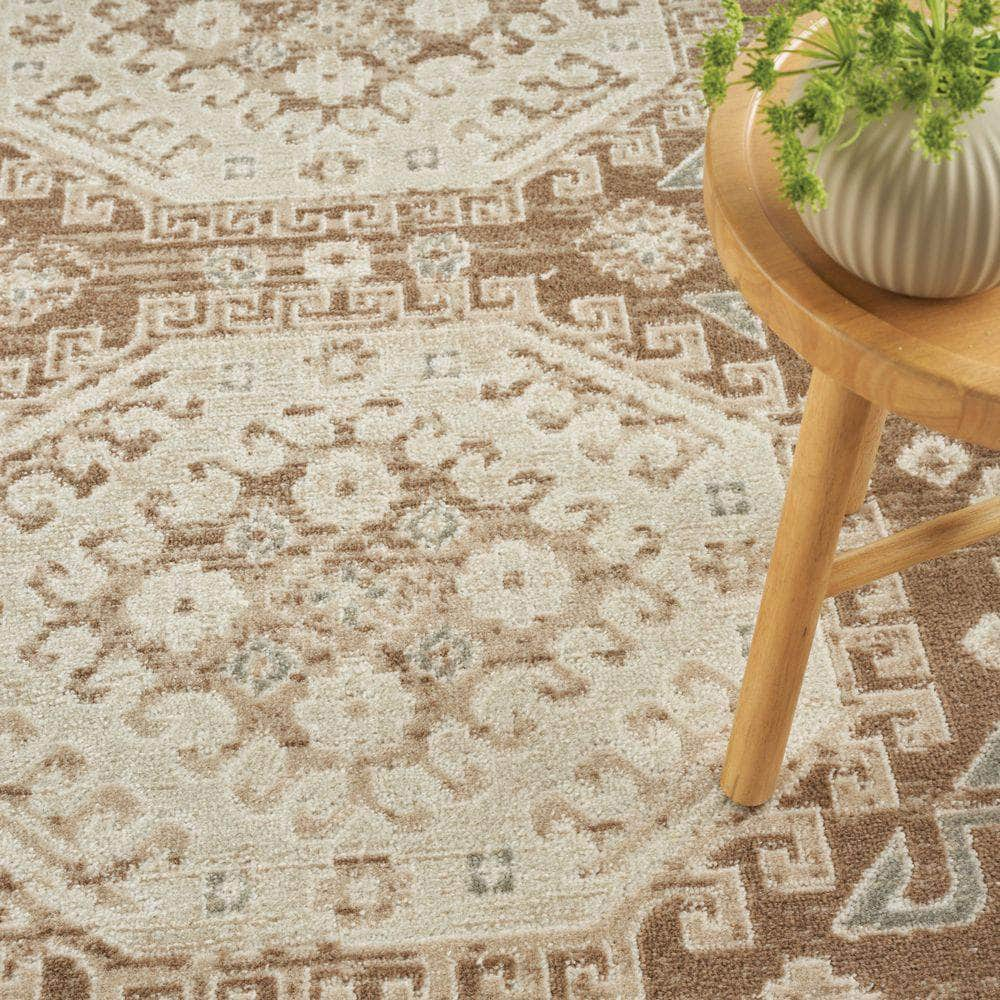 Serenity Home SRH01 Ivory Mocha Rug #color_ivory mocha