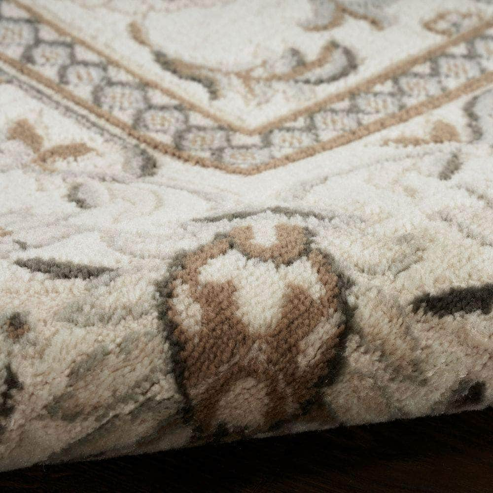 Serenity Home SRH02 Ivory Mocha Rug #color_ivory mocha