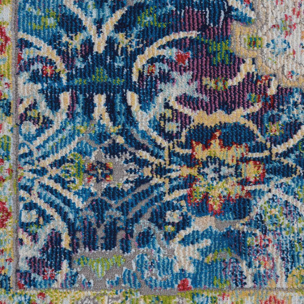 Global Vintage GLB03 Blue Rugs #color_blue