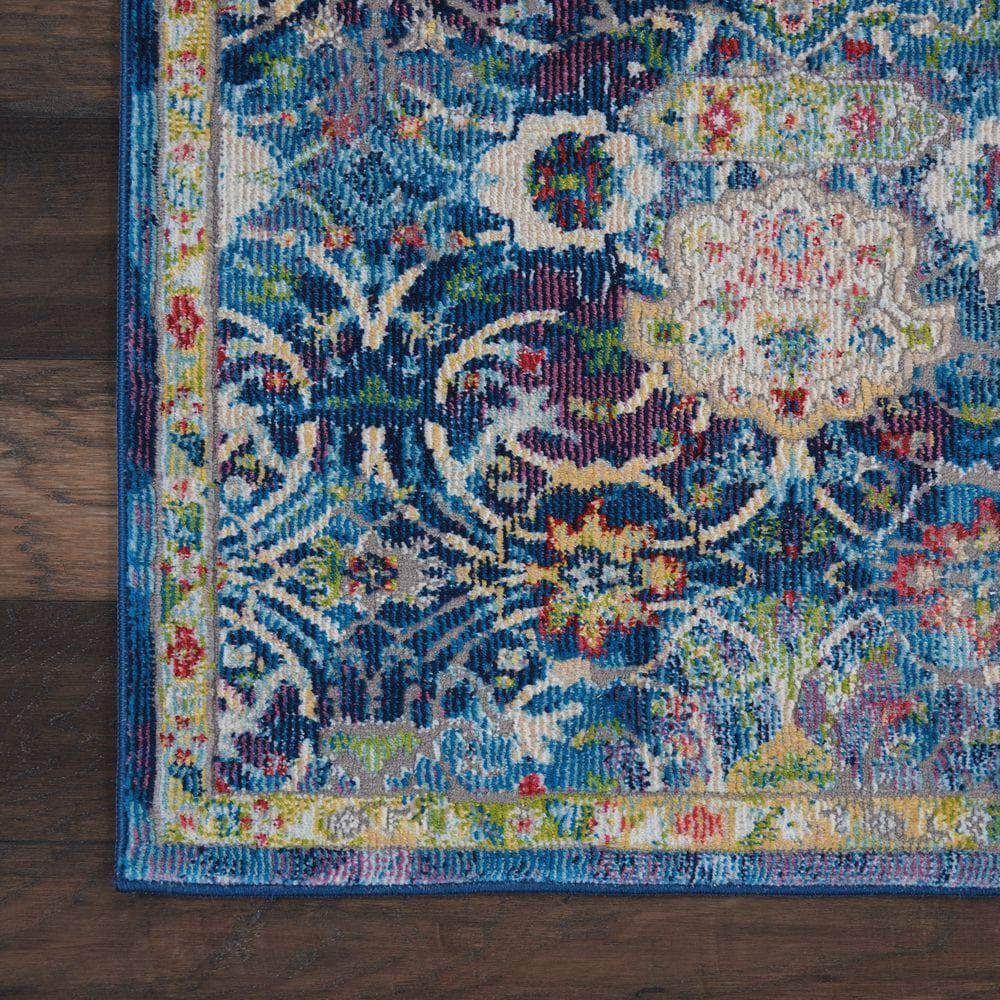 Global Vintage GLB03 Blue Rugs #color_blue