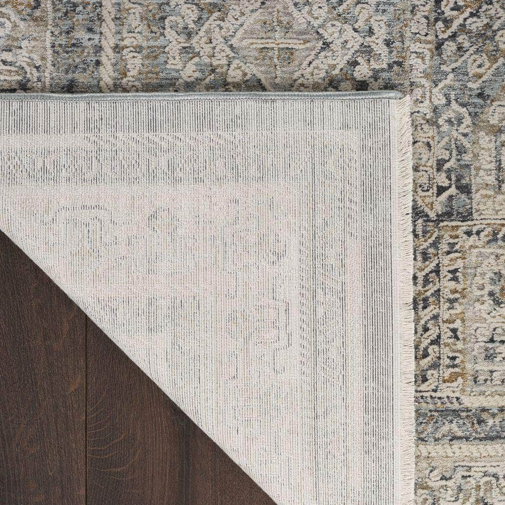 Nyle NYE01 Ivory Charcoal Rugs #color_ivory charcoal