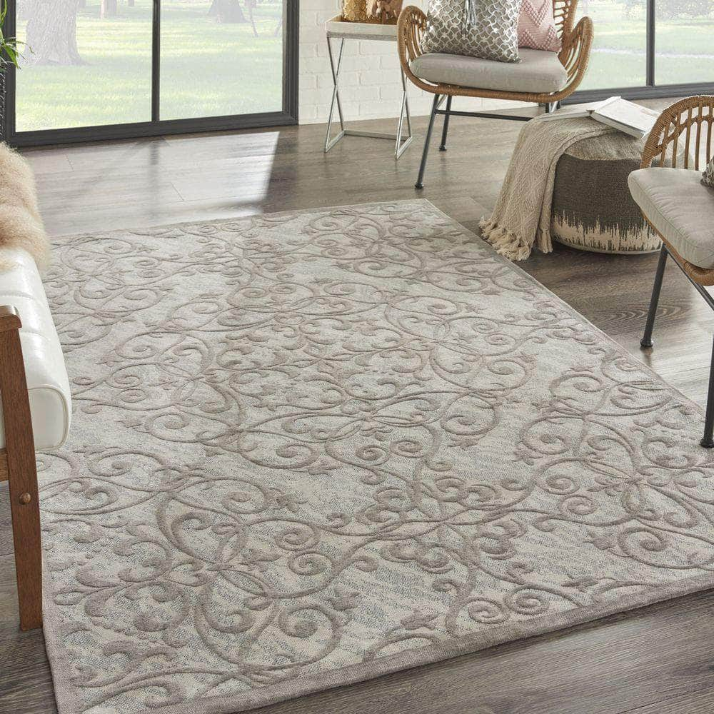 Damask DAS01 Grey Rugs #color_grey